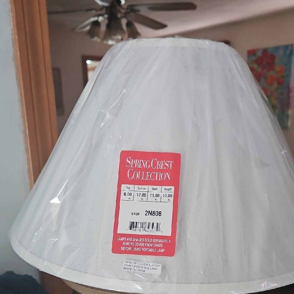 White Lamp Shade
